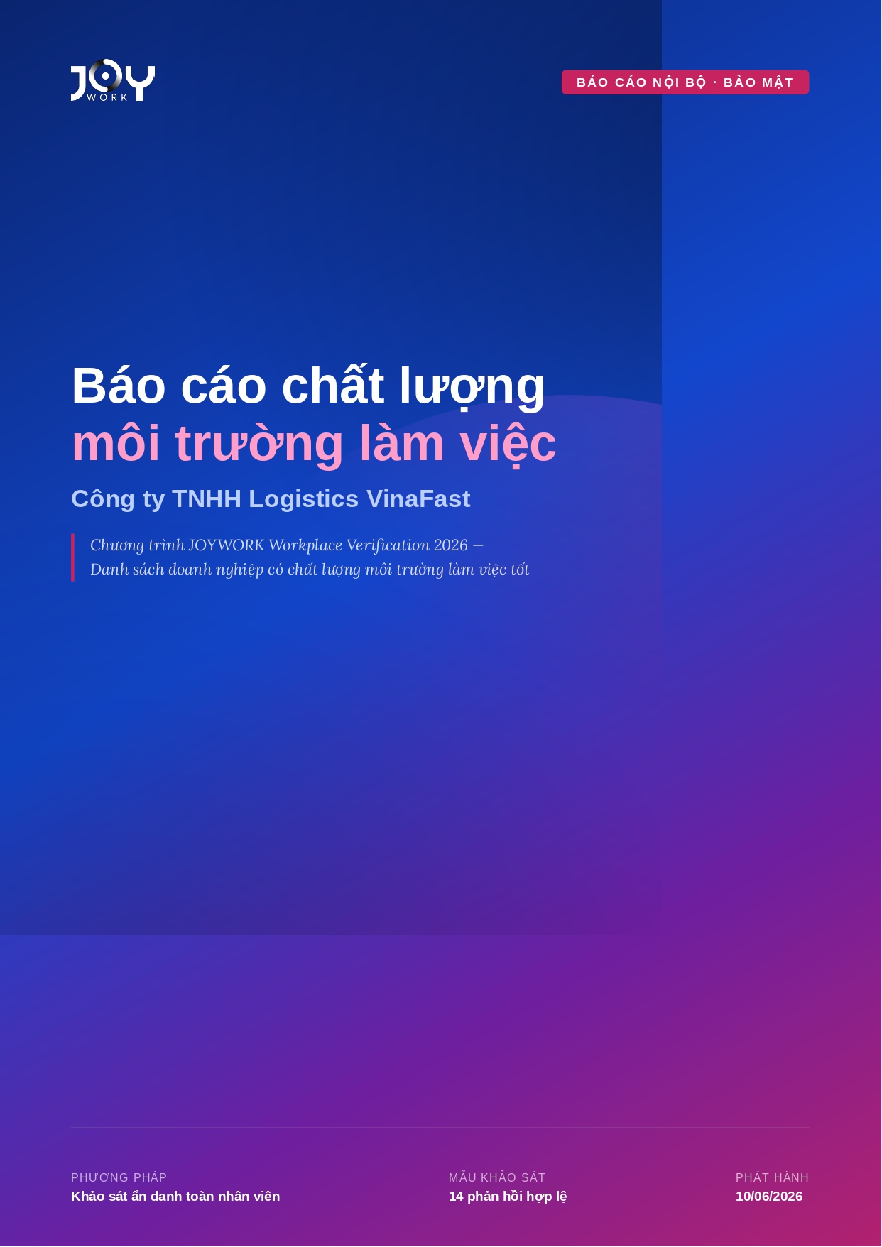 CÔNG TY TNHH LOGISTICS VINAFAST